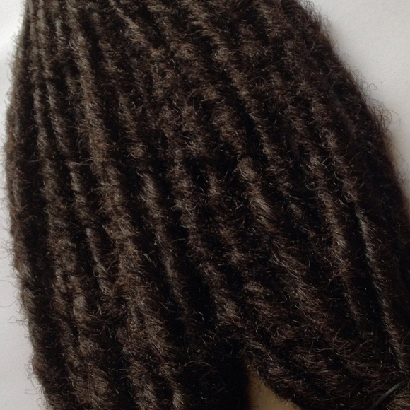 40 SE Dark Brown Dreads Dreadlocks Hair Extensions